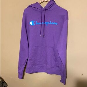 Champion Purple Hoodie